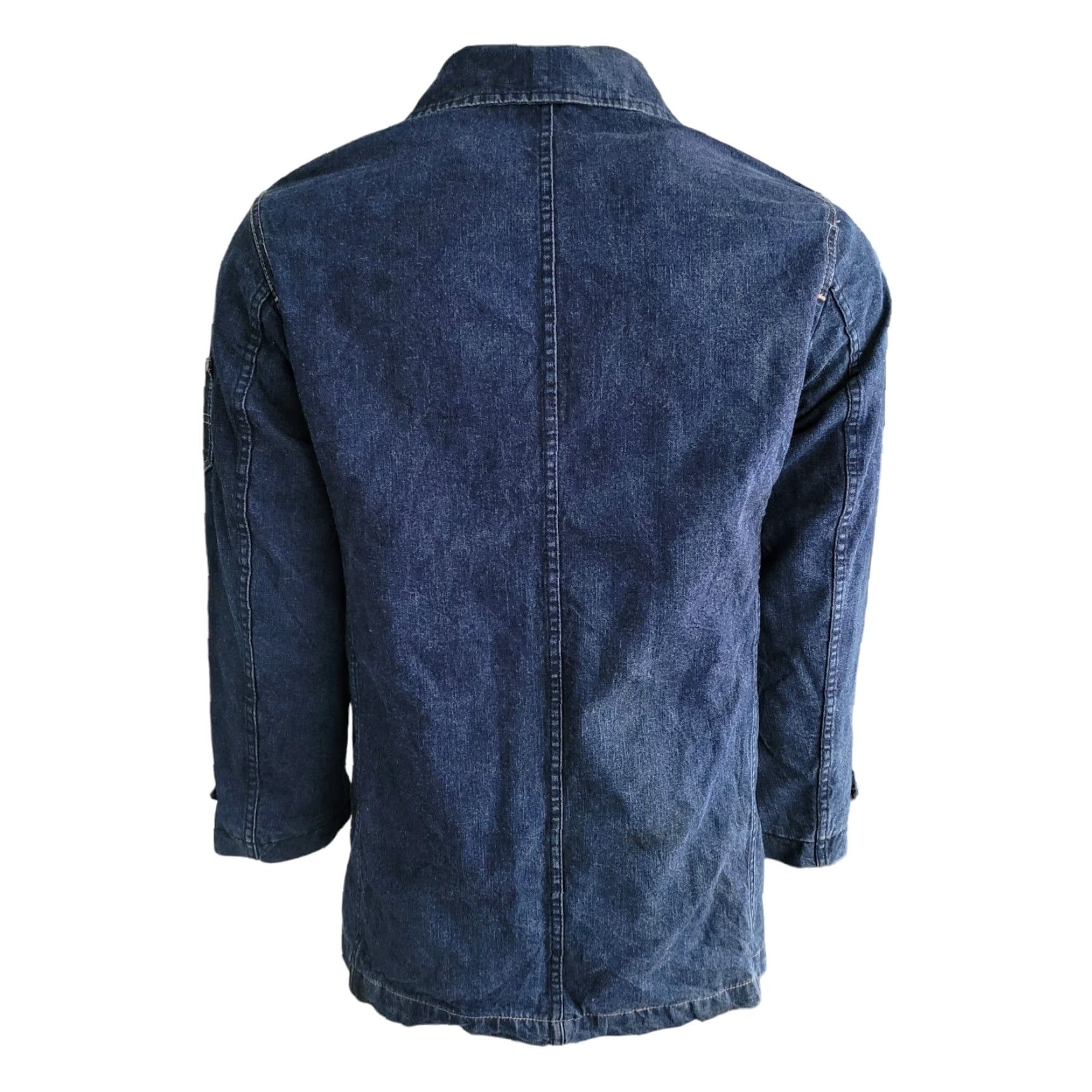 Vintage LEECooper Cotton Denim Jacket Men's S/M - Denim Jacket, Cotton, Button-Up, Regular Fit, Blue, Size M, Jacket, Mens Size US M / EU 48-50 / 2 - 6 Thumbnail