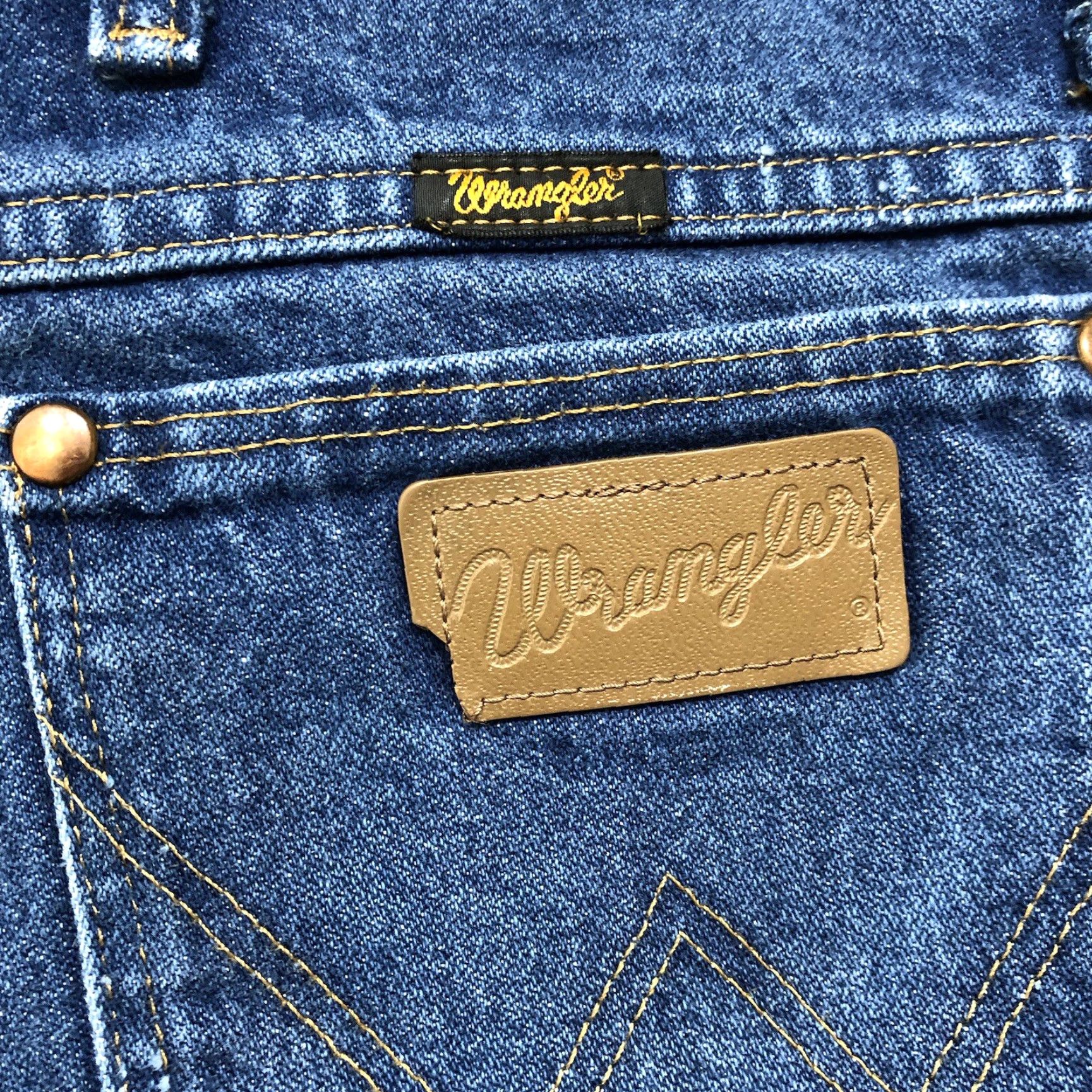 Wrangler VINTAGE Wrangler 936 Slim Fit Jeans Mens 36x30 Cowboy Cut Western Rodeo Blue 5-Pocket Denim Size US 36 / EU 52 - 4 Thumbnail