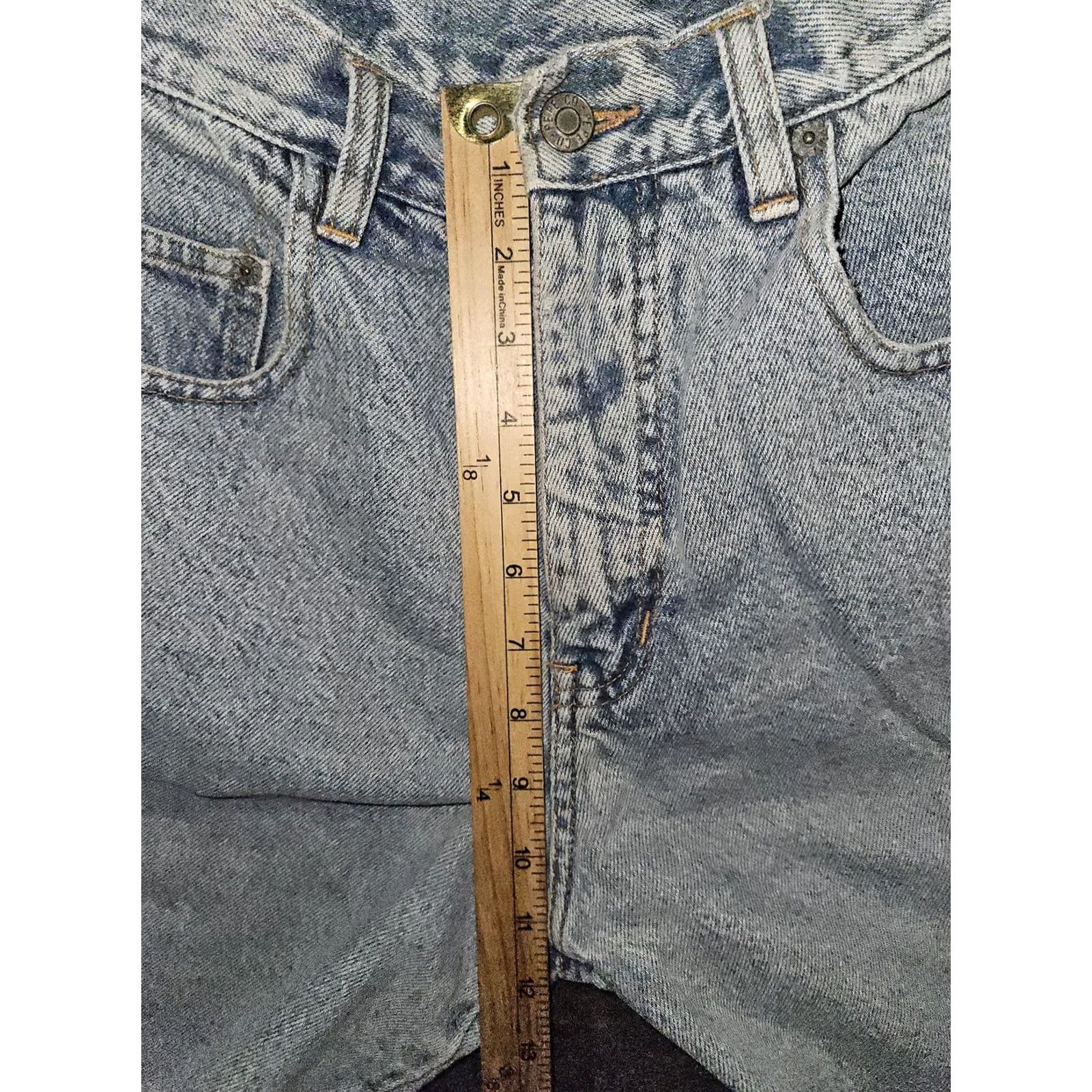 Pepe Jeans VINTAGE Pepe Jeans Shorts Mens 28 Blue Denim Bermuda 90s Made USA Pepe Co Mens Size US 28 / EU 44 - 3 Thumbnail