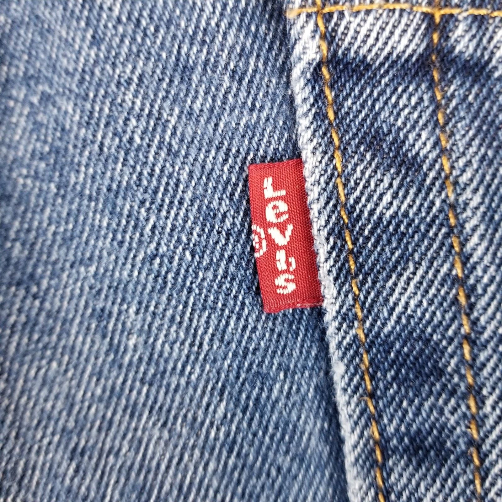 Levi's Levis 550 Jeans Mens 38x30 Blue Relaxed Fit Tapered Leg Size US 38 / EU 54 - 5 Thumbnail