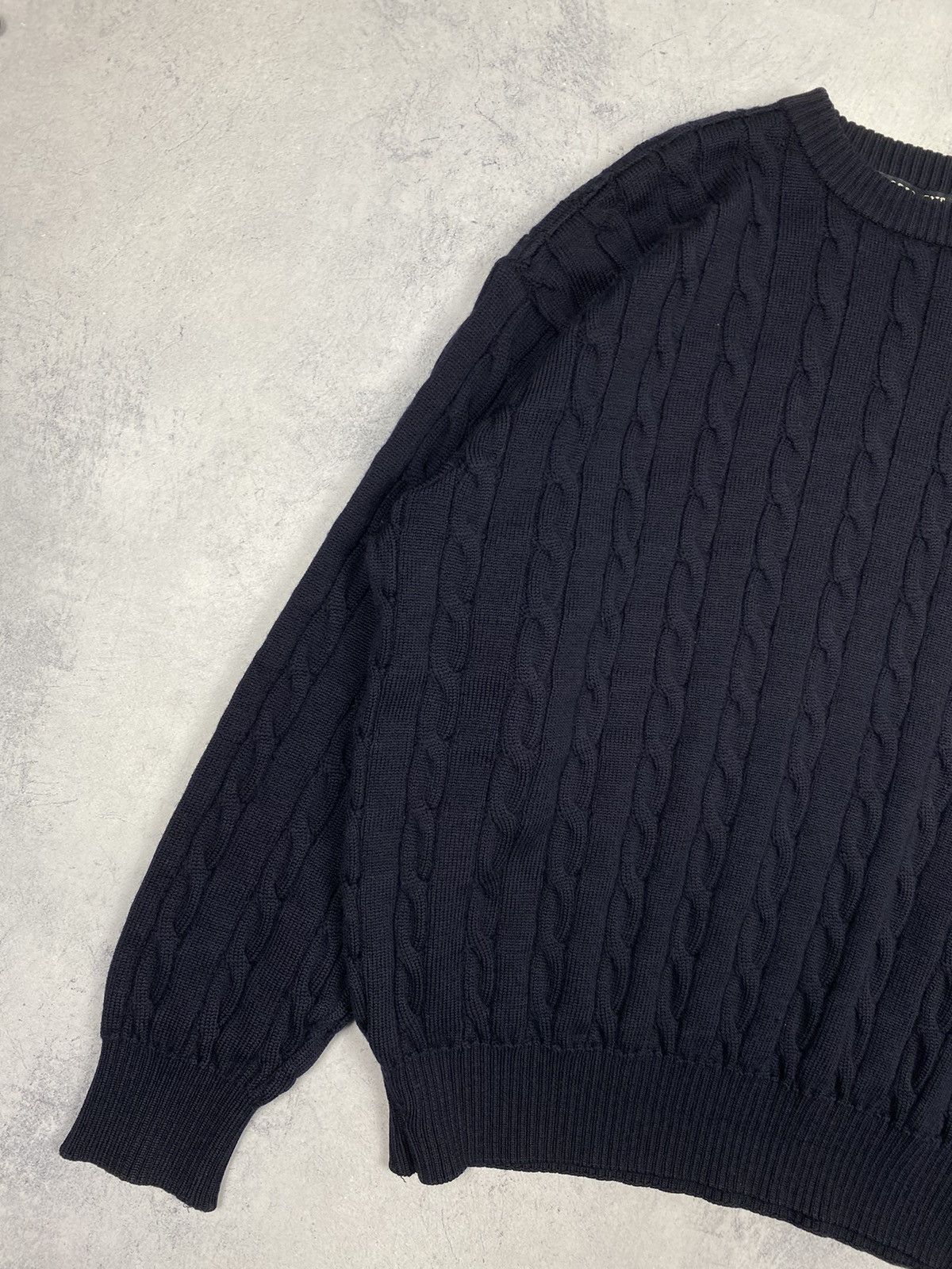 Paul & Shark Vintage Paul Shark Wool Italy Designer Knit Sweater Size US L / EU 52-54 / 3 - 5 Thumbnail