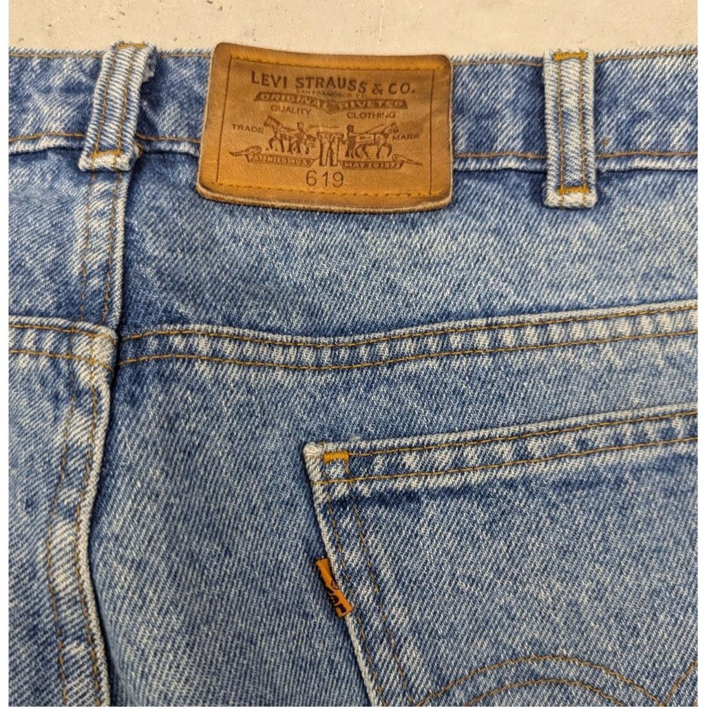 Levi's × Levi's Vintage Clothing × Vintage Vintage Levis 619 Made in Canada Orange Tab Blue Jeans Size US 36 / EU 52 - 3 Thumbnail