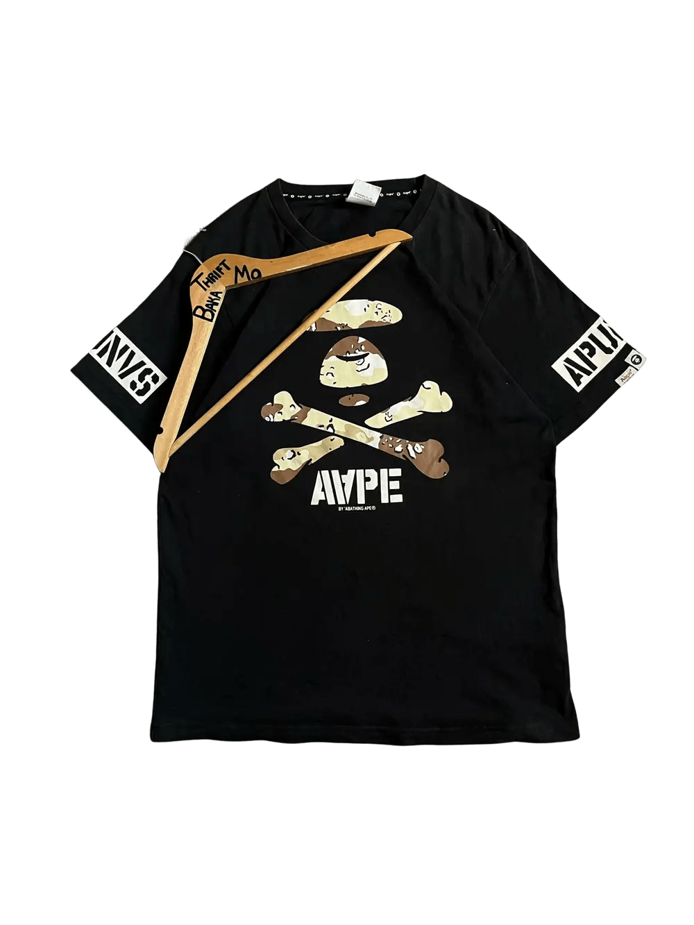 Aape (Rare) Aape Skull Crossing Bone Size US L / EU 52-54 / 3 - 1 Thumbnail