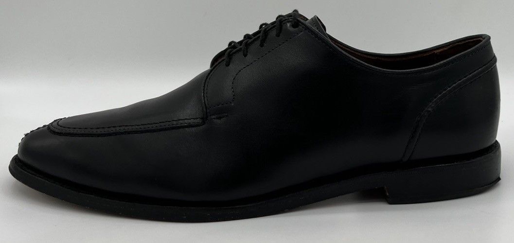 Allen Edmonds Allen Edmonds "LASALLE" Black Leather Split Toe Derby 10D Size US 10 / EU 43 - 7 Thumbnail