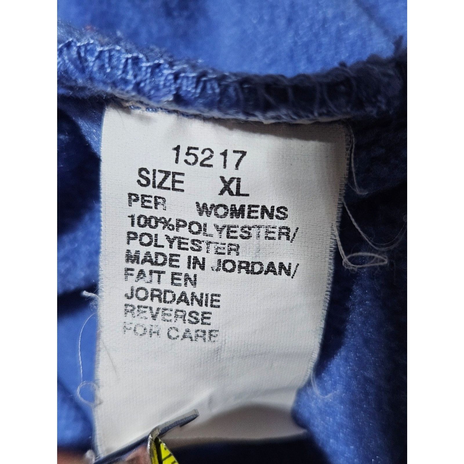 Woolrich Woolen Mills Woolrich Sky Blue Fleece Vest Full Zip Womens XL Zip Pockets Size XL / US 12-14 / IT 48-50 - 8 Thumbnail