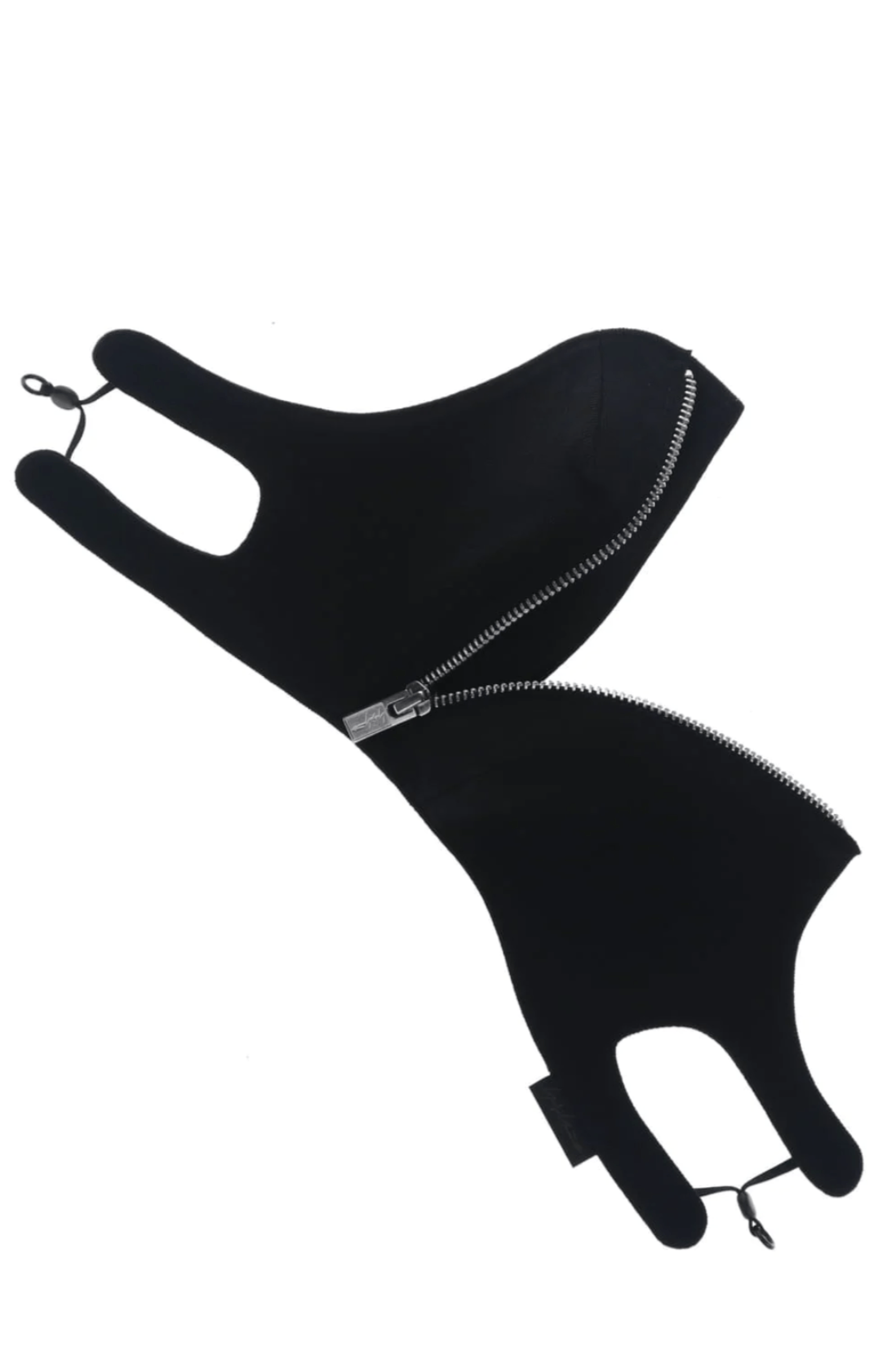 Yohji Yamamoto Yohji Yamamoto Pour Homme - Wool Fastener Cover Face Mask Size ONE SIZE - 8 Thumbnail