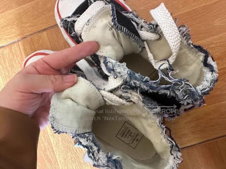 Nigel Cabourn Nigel Cabourn High bank dissolved canvas shoes washed with Size US 8 / EU 41 - 8 Thumbnail