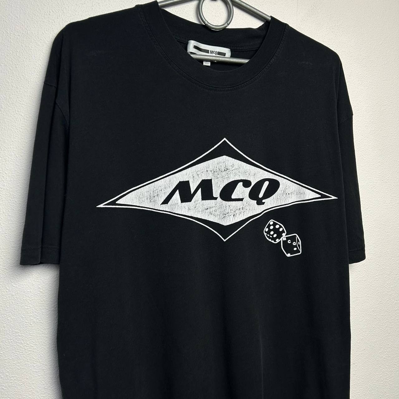 McQ Alexander McQueen Luxury MCQ Alexander McQueen big logo designer y2k tee Size US L / EU 52-54 / 3 - 2 Thumbnail