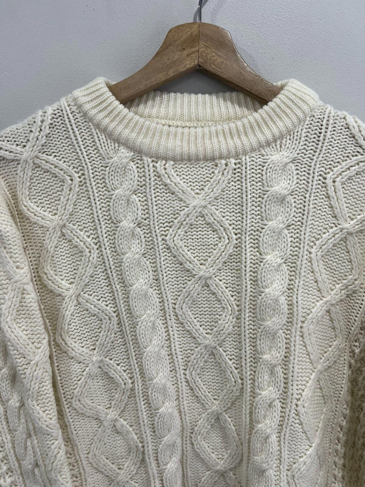 Vintage Vintage 90s Cable Knit Sweater Size US M / EU 48-50 / 2 - 3 Thumbnail
