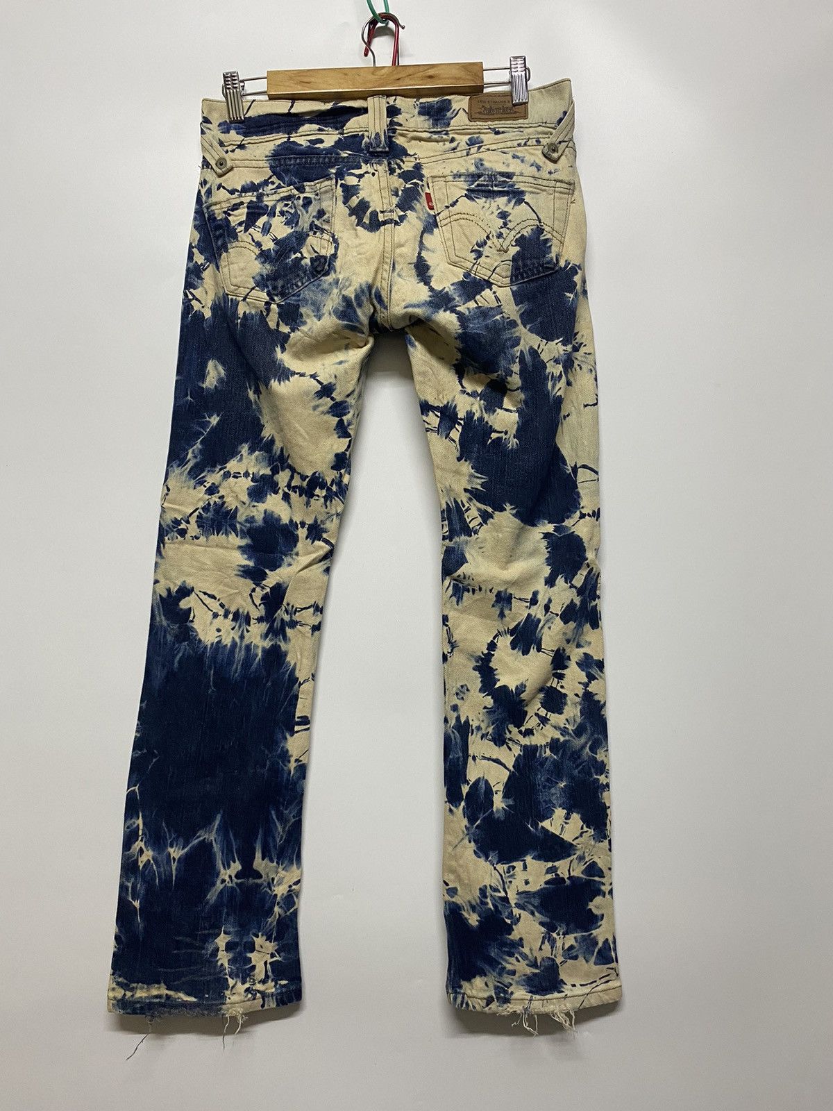 Levi's × Levi's Vintage Clothing Vintage Levis 504 Slouch Jeans Distressed Pants Sz 30 Size 30" / US 8 / IT 44 - 2 Thumbnail