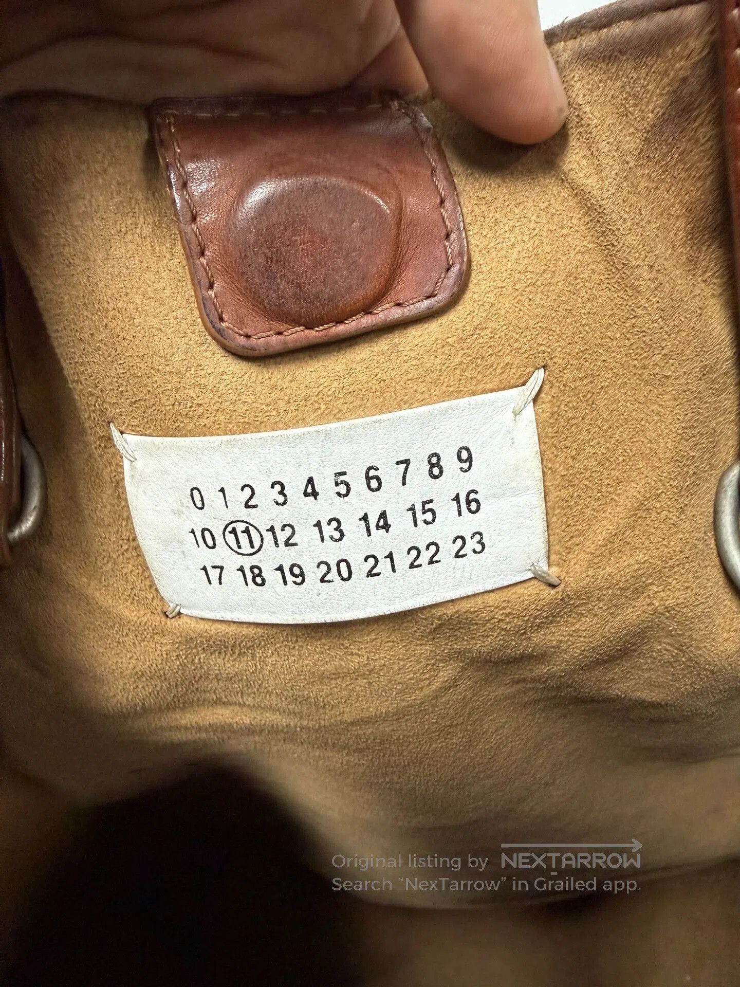 Maison Margiela Maison Margiela Leather Tote Bag. Size ONE SIZE - 7 Thumbnail