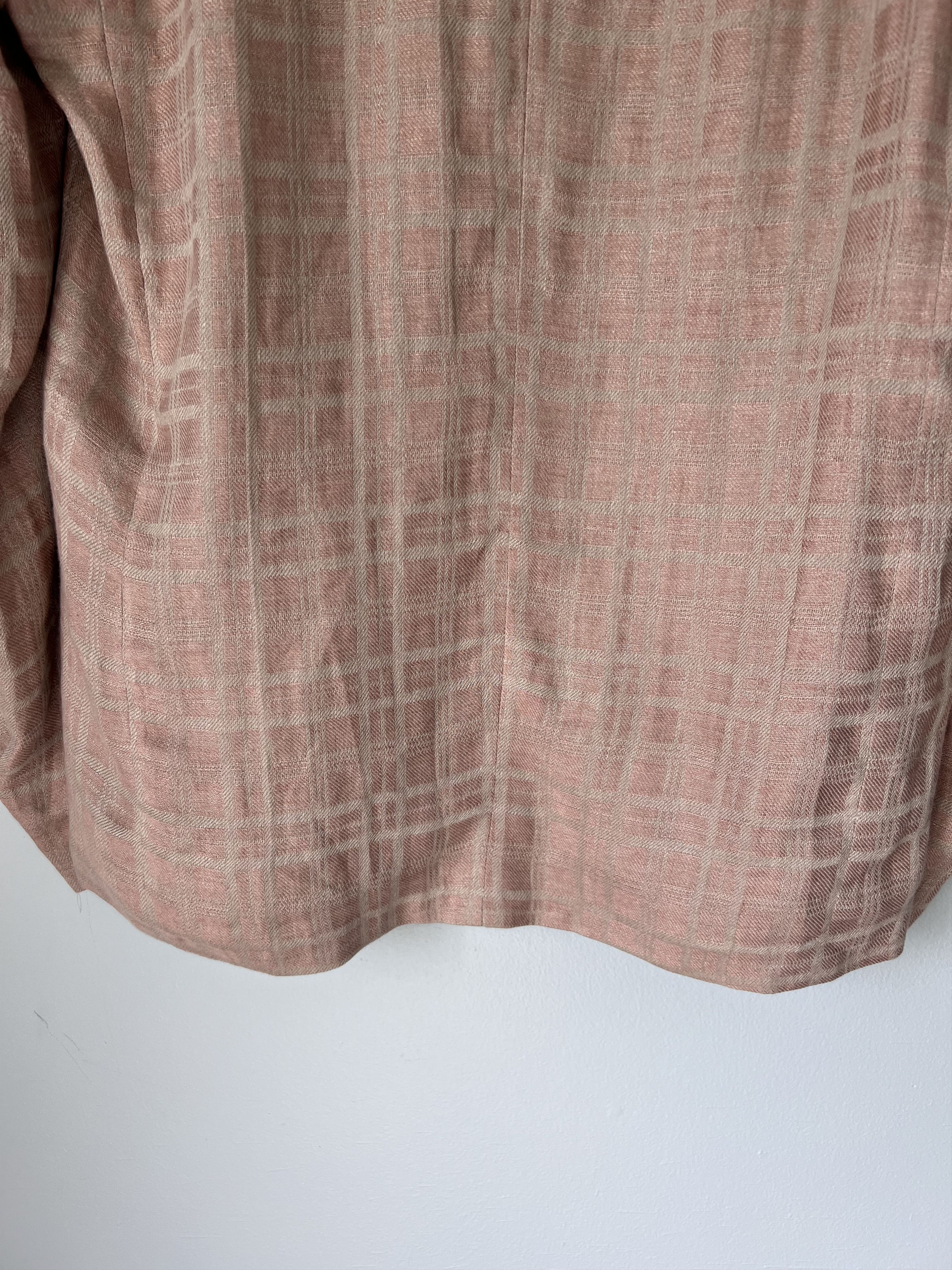 Our Legacy Our Legacy Unconstructed Shinjuku Blazer in Pink Linen Size 48R - 8 Thumbnail