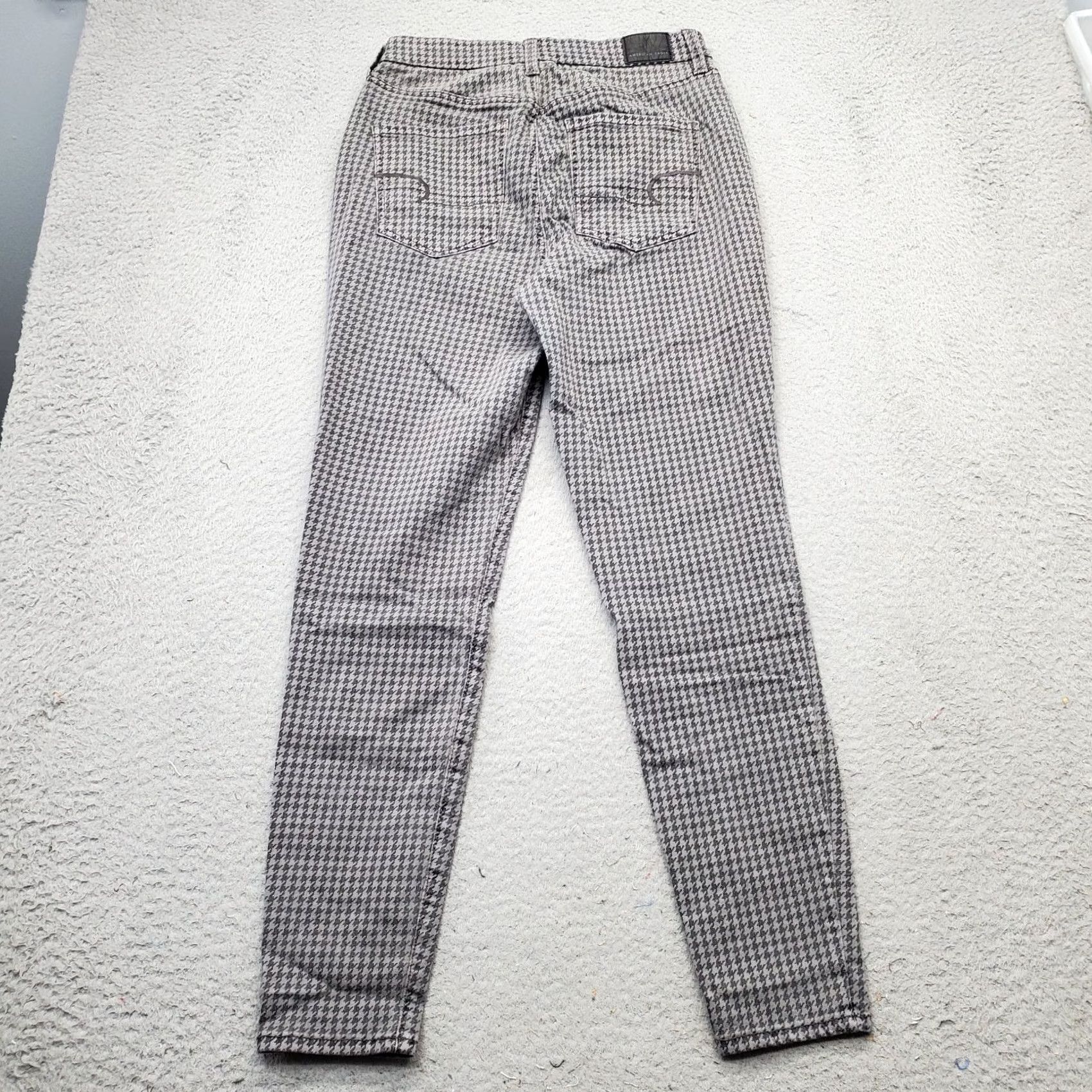 American Eagle Outfitters American Eagle Outfitters Chino Pants Womens 8 Multicolor Houndstooth Cotton Stretch Pants Womens 8 Multicolor Houndstooth Cotton Stretch Size 30" / US 8 / IT 44 - 2 Thumbnail