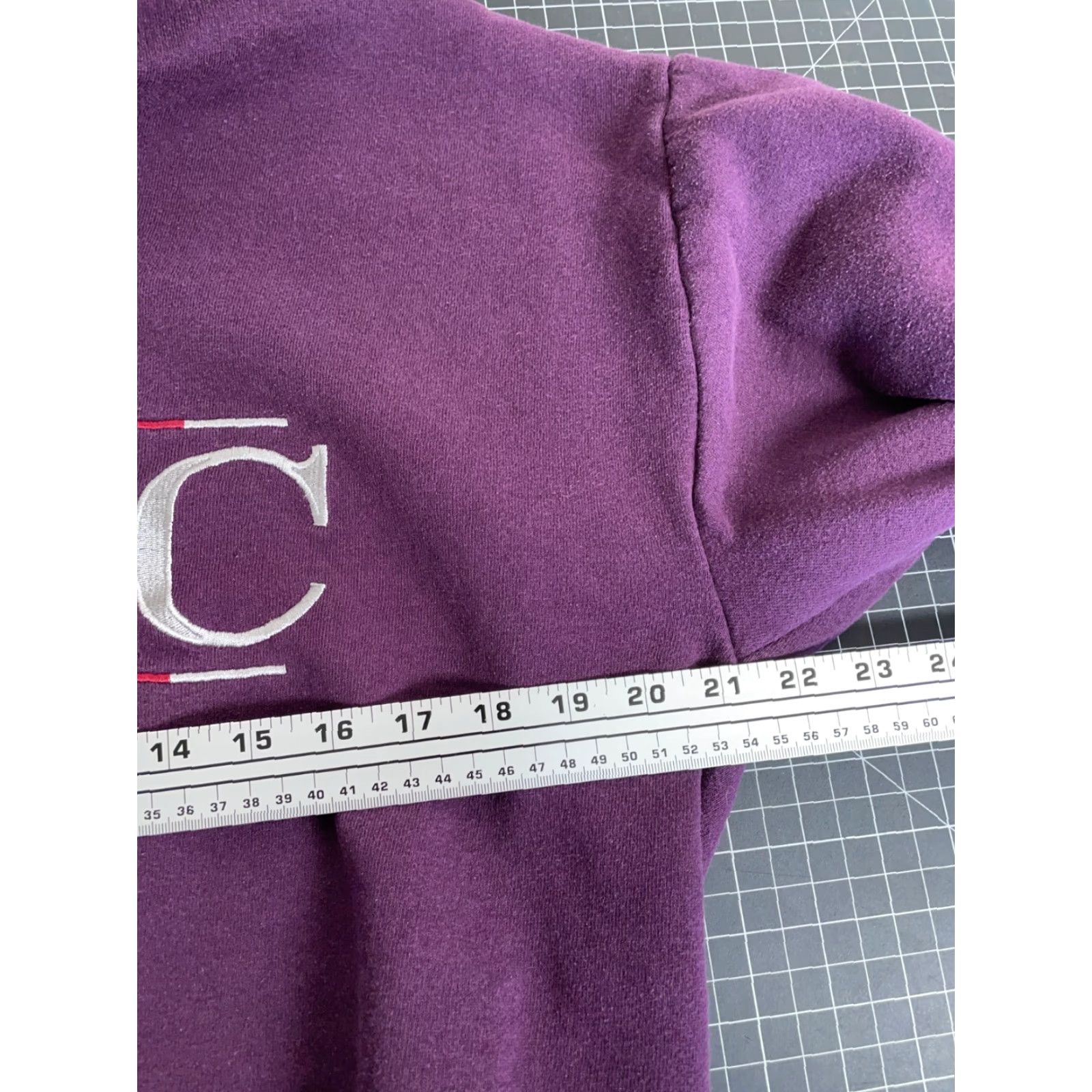Hard Rock Cafe VTG Hard Rock Cafe Puerto Vallarta 1/4 Zip Sweatshirt Adult Large Dark Red Size US L / EU 52-54 / 3 - 5 Thumbnail