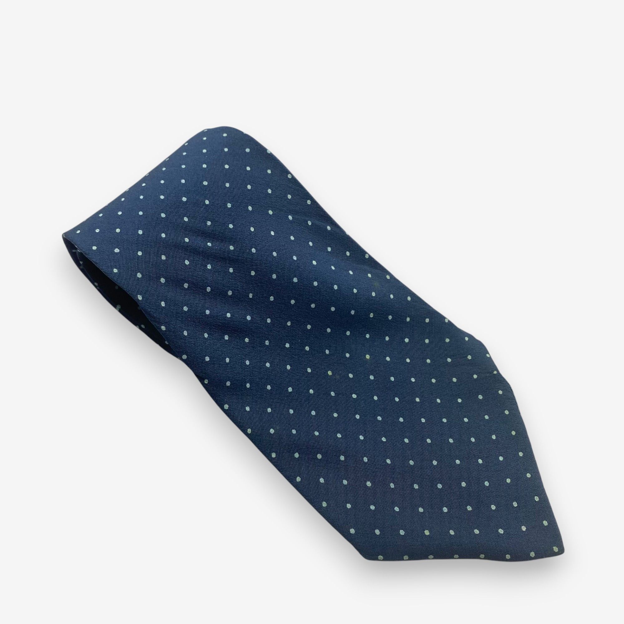 Japanese Brand Vintage Christian Dior SILK Necktie Cravate Pure Silk Size ONE SIZE - 1 Thumbnail
