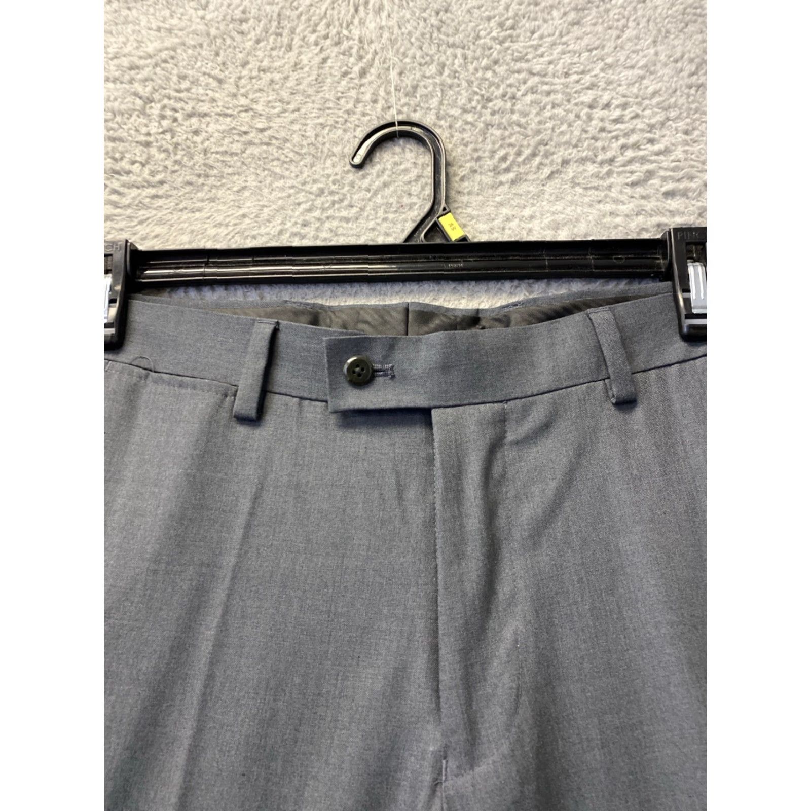 Nordstrom Nordstrom Dress Pants Mens 35x32 Gray Regular Fit Casual Trим? Size US 35 - 2 Thumbnail
