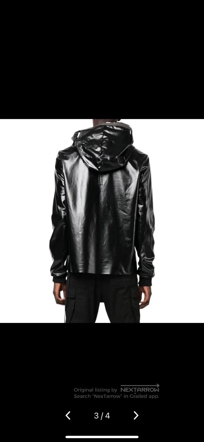 Rick Owens Rick Owens Hooded Jacket FW22. Size US M / EU 48-50 / 2 - 9 Thumbnail