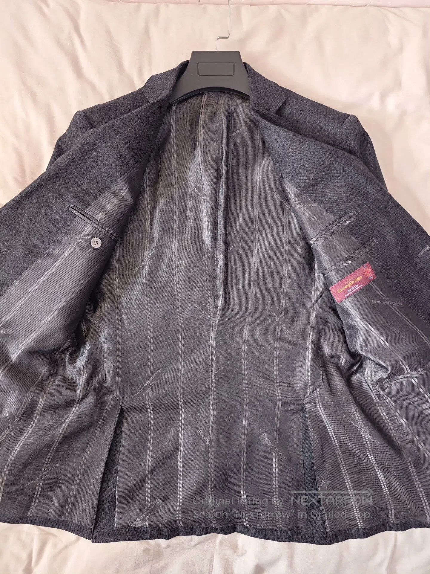 Ermenegildo Zegna Italian Zegna Wool Custom Suit Traveller. Size US M / EU 48-50 / 2 - 8 Thumbnail