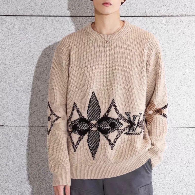 Louis Vuitton Louis Vuitton SS26 ski collection logo jacquard knit sweat Size US M / EU 48-50 / 2 - 7 Thumbnail