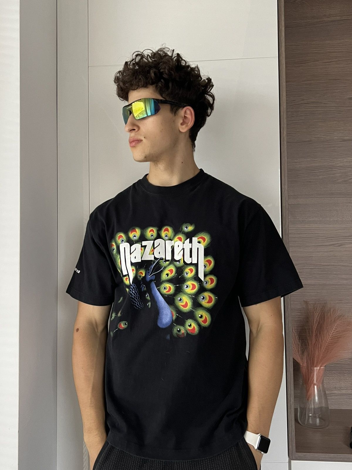 Band Tees × Designer × Vintage ‼️Vintage Nazareth Oversize Archival Tee by Jerzees‼️ Size US L / EU 52-54 / 3 - 1 Thumbnail