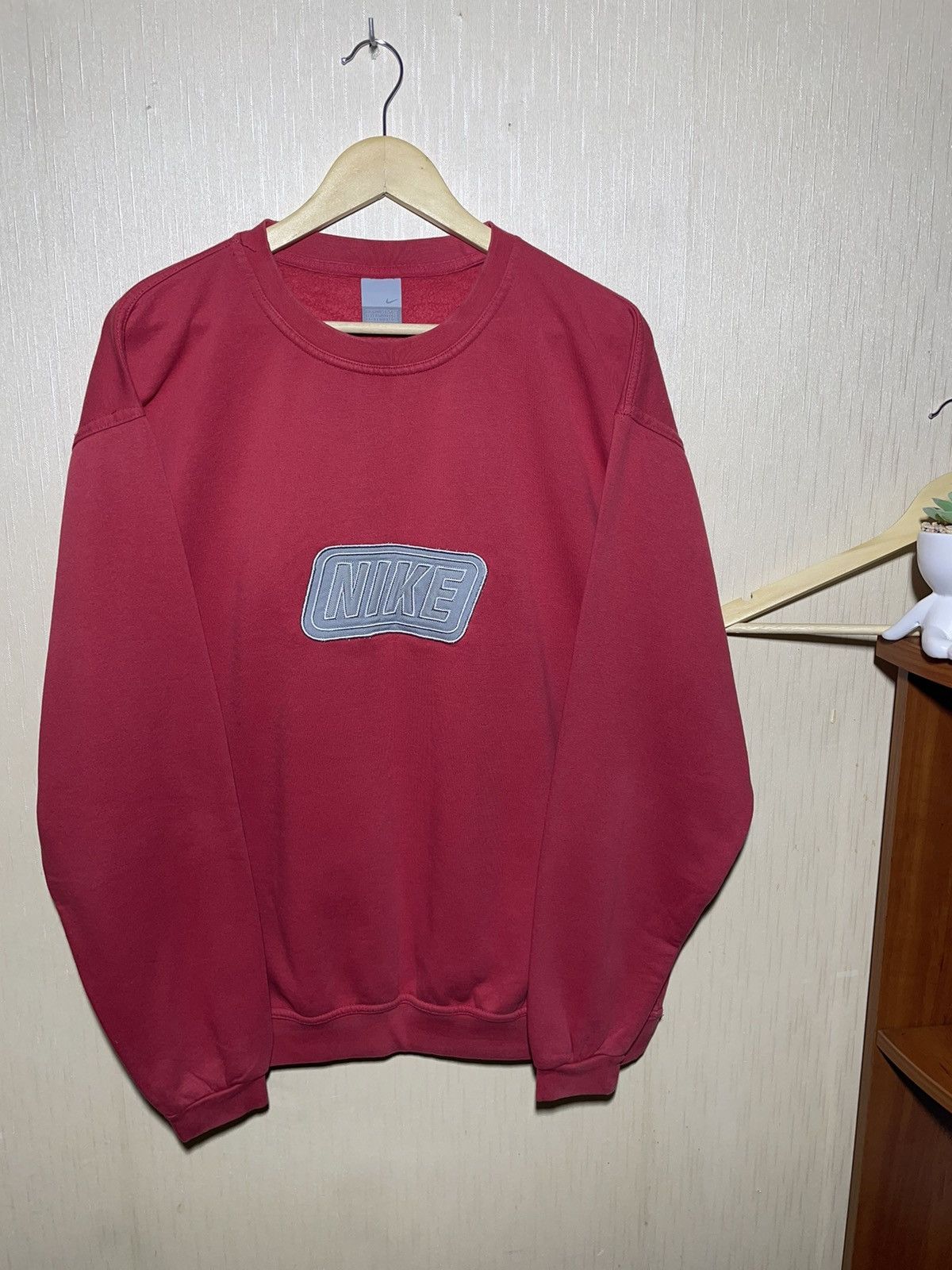 Nike × Vintage Nike vintage streetwear sweatshirt 90s Size US XL / EU 56 / 4 - 1 Thumbnail