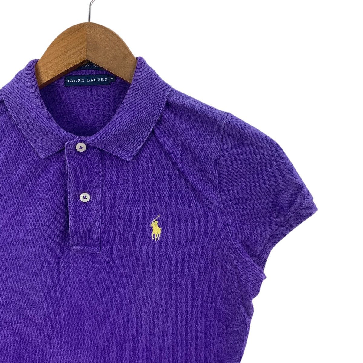 Polo Ralph Lauren Vintage POLO RALPH LAUREN Skinny Fit Small Pony Tee Shirt Size M / US 6-8 / IT 42-44 - 5 Thumbnail