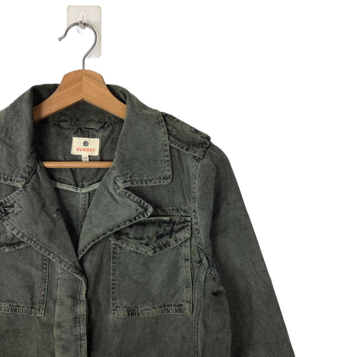 Japanese Brand VINTAGE HIKORY CHORE JACKET SUNDRY JAPAN ISSEY MIYAKE Size US M / EU 48-50 / 2 - 5 Thumbnail