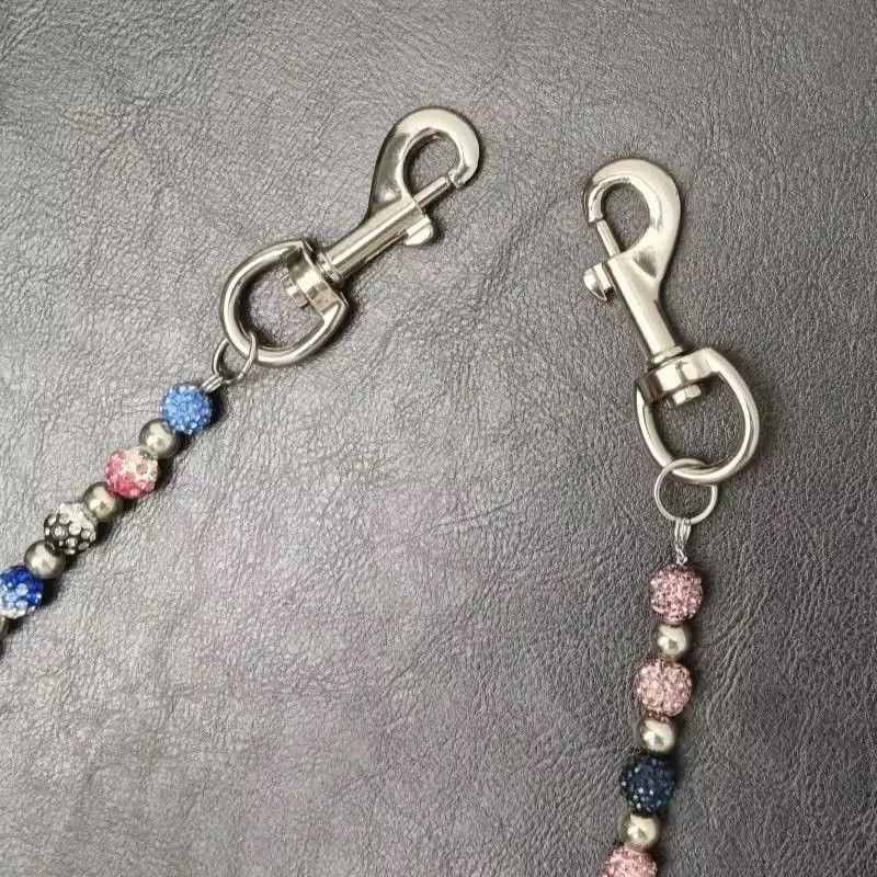 Jewelry Round Beads Multicolor Punk Pants Chain Size ONE SIZE - 3 Thumbnail