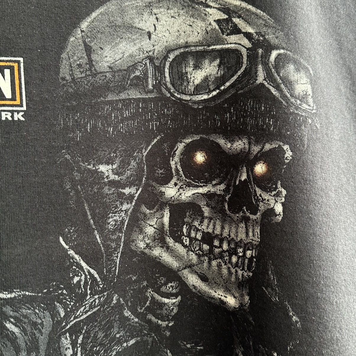 Harley Davidson VINTAGE Y2K HARLEY DAVIDSON SWITZERLAND SKULL GRAPHIC SHIRT Size US XL / EU 56 / 4 - 7 Thumbnail
