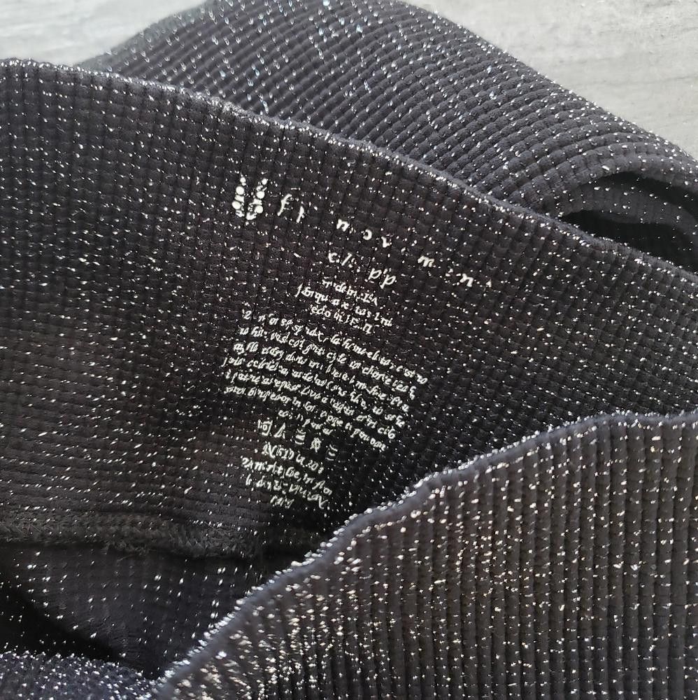 Free People Black Sparkle FP High Waisted Legging Size 30" / US 8 / IT 44 - 5 Thumbnail