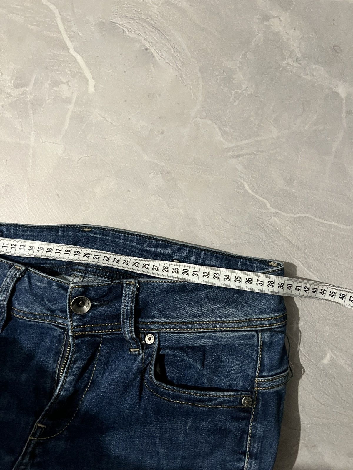 G-Star Vintage G-Star Washed Sexy Slim Fit — Archive Dark Blue 90s Size US 31 - 9 Thumbnail