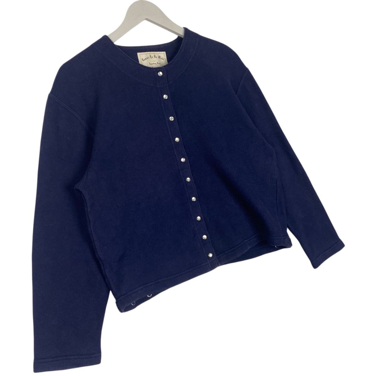 Other Vintage Comme Ca Du Mode Snap Button Cardigan NavyBlue Size US S / EU 44-46 / 1 - 3 Thumbnail