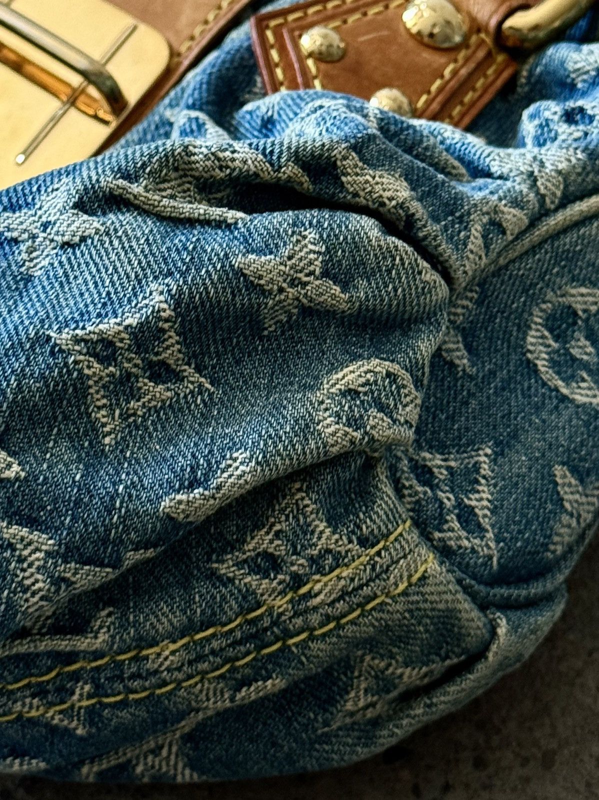 Louis Vuitton × Marc Jacobs Louis Vuitton - Marc Jacobs - 2005 - Mini Pleaty Denim Bag Size ONE SIZE - 22 Thumbnail