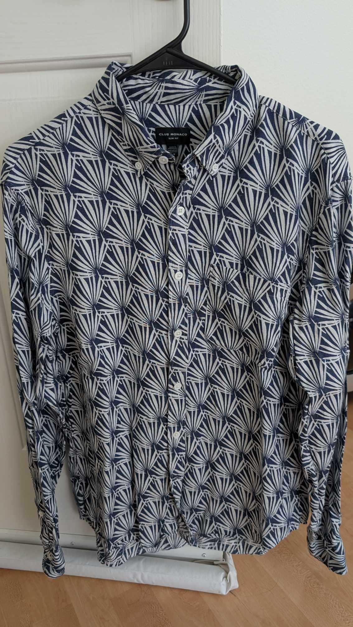 Club Monaco Club Monaco Button Up Longsleeve Shirt Patterned Size US S / EU 44-46 / 1 - 1 Thumbnail