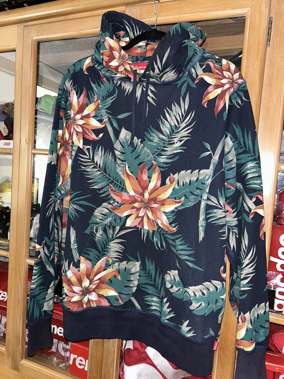 Supreme Supreme Floral Pullover Hoodie Hooded Sweatshirt SS12 Large Size US L / EU 52-54 / 3 - 1 Thumbnail