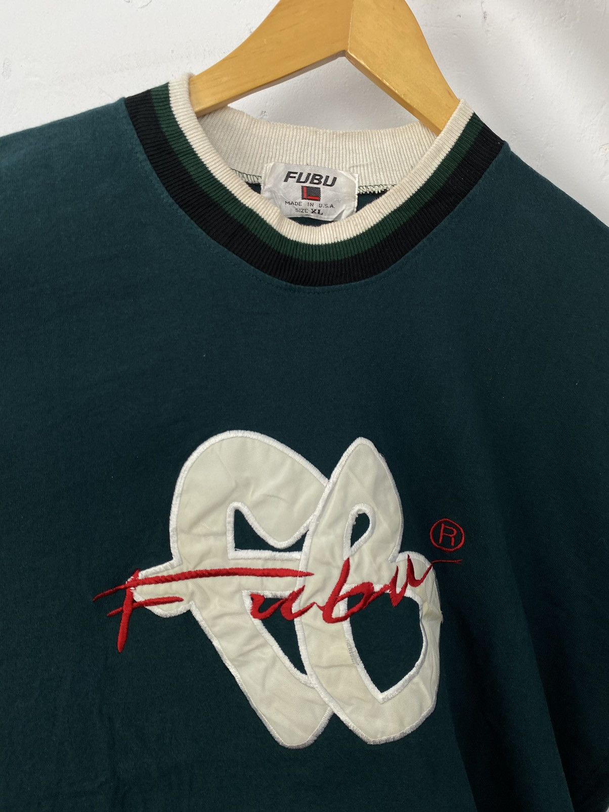 Fubu × JNCO × Vintage Vintage Fubu big logo t-shirt Size US XL / EU 56 / 4 - 3 Thumbnail