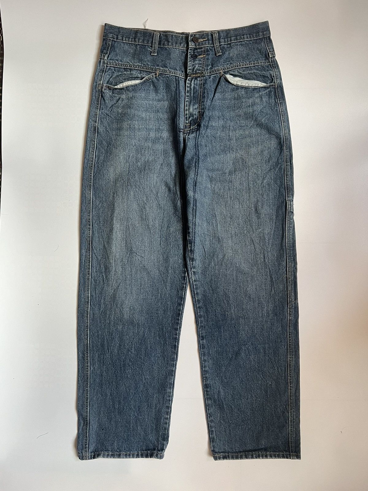 Other Marithe Francois Girbaud x Blue Brand Loose Baggy Denim Size US 32 / EU 48 - 1 Thumbnail
