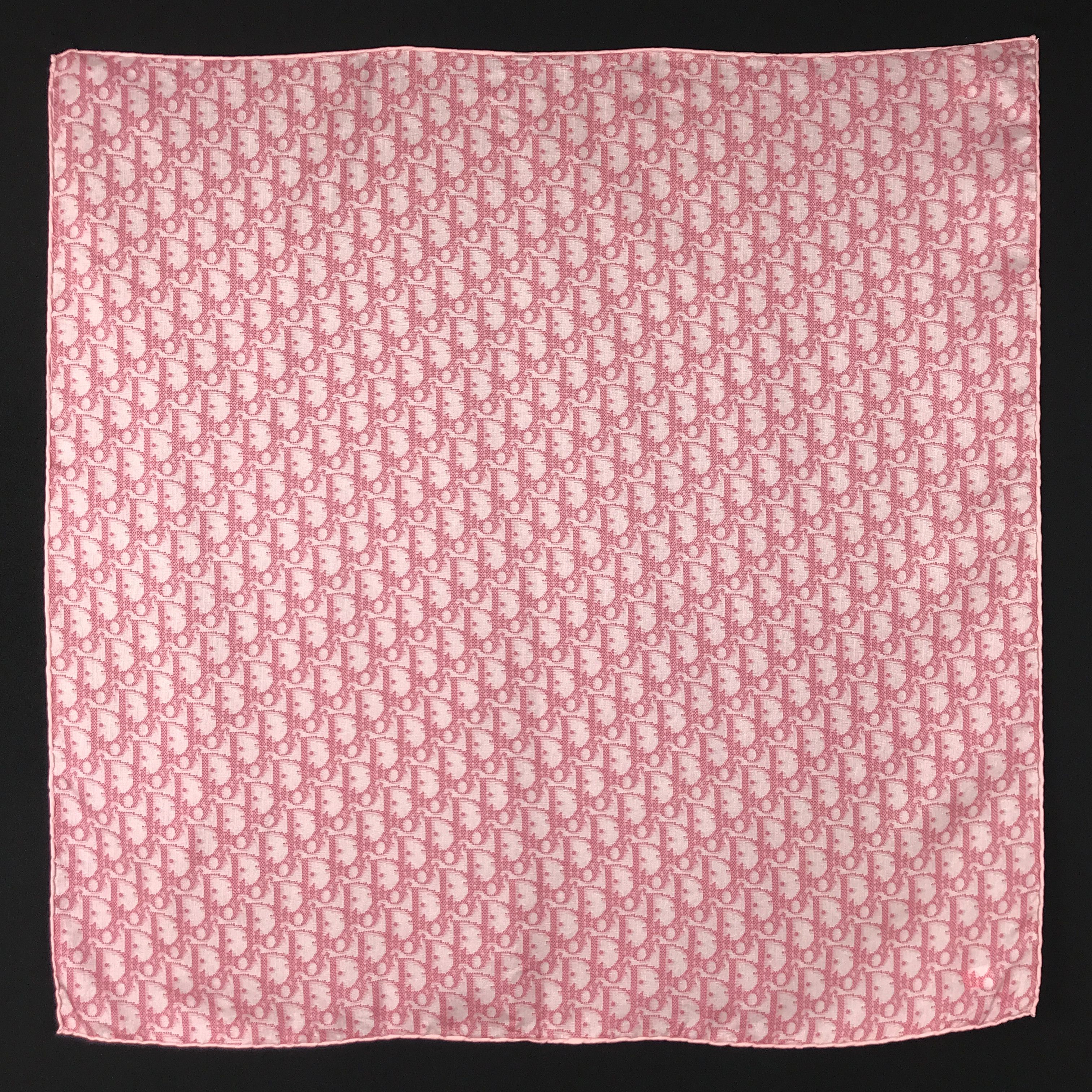 Vintage Christian Dior Monogram Silk Scarf