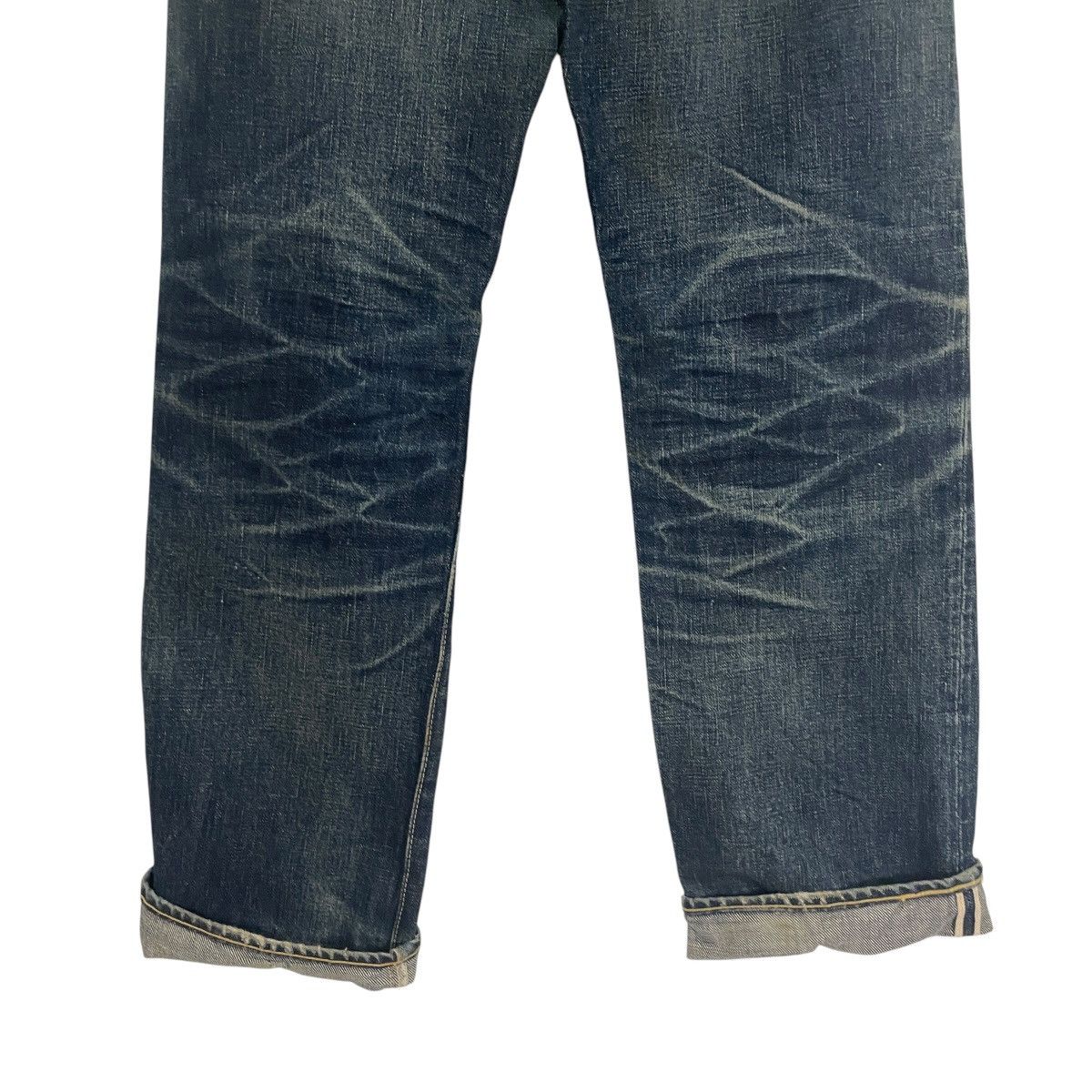 Vintage Cracker Japan Distressed Selvedge Denim