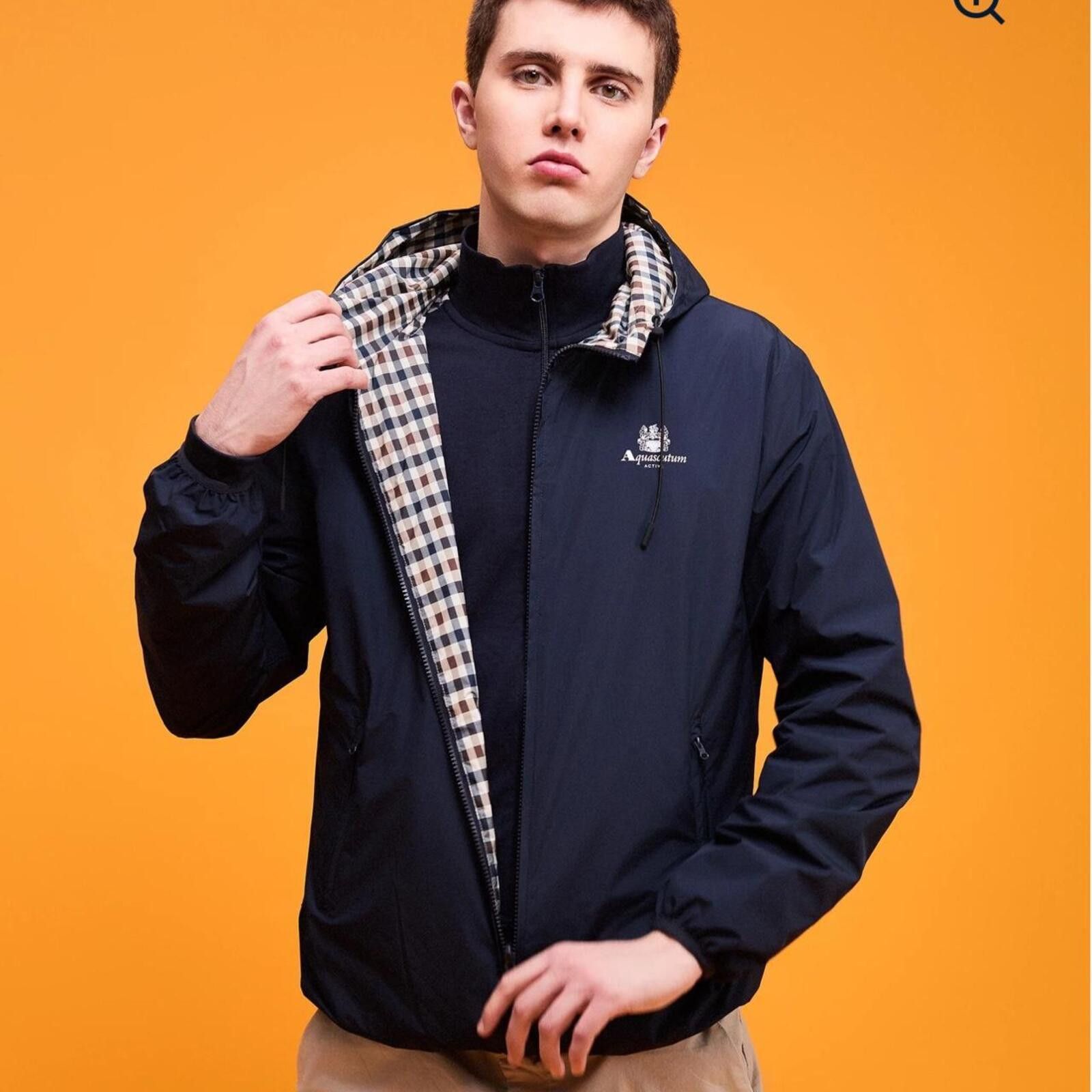 Aquascutum Aquascutum - HOODED SAILOR REVERSIBLE JACKET Size US L / EU 52-54 / 3 - 1 Thumbnail