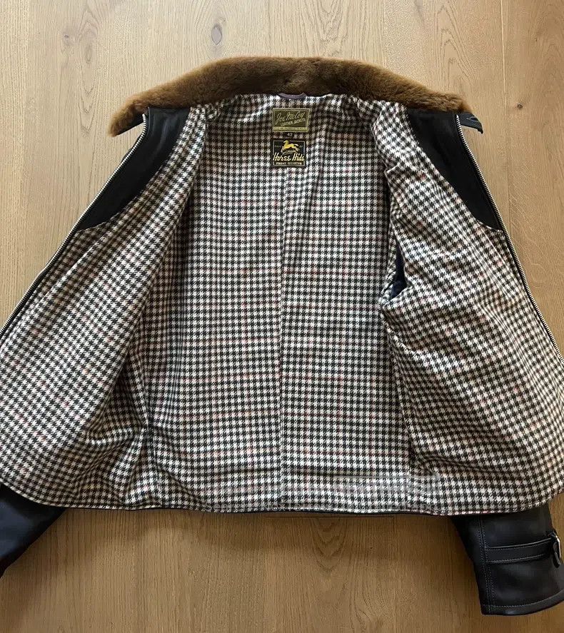 The Real McCoy's The Real McCoys Classic brown bear and cow horseskin jacke Size US XS / EU 42 / 0 - 5 Thumbnail