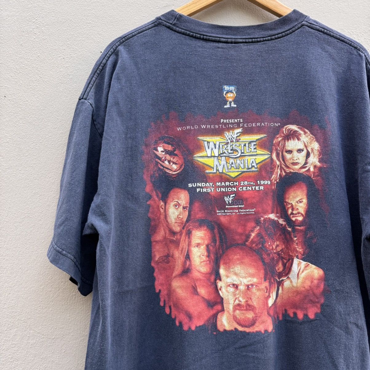 Rap Tees × Vintage × WWE wwe wrestlemania 15 tee rare Size US XL / EU 56 / 4 - 2 Thumbnail