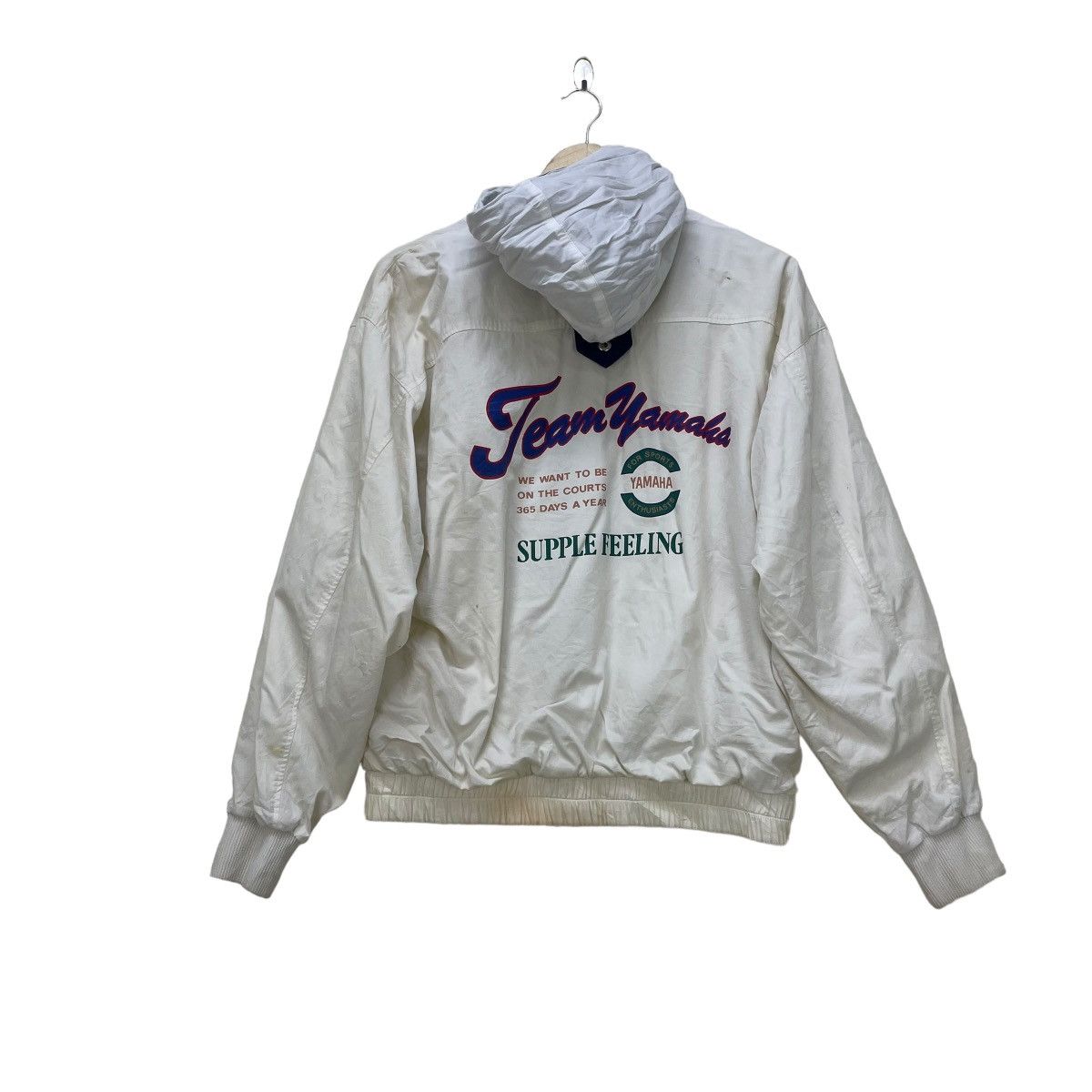 Japanese Brand × Yamaha Vintage Japanese Brand Team Yamaha Bomber Jacket Size US M / EU 48-50 / 2 - 2 Thumbnail