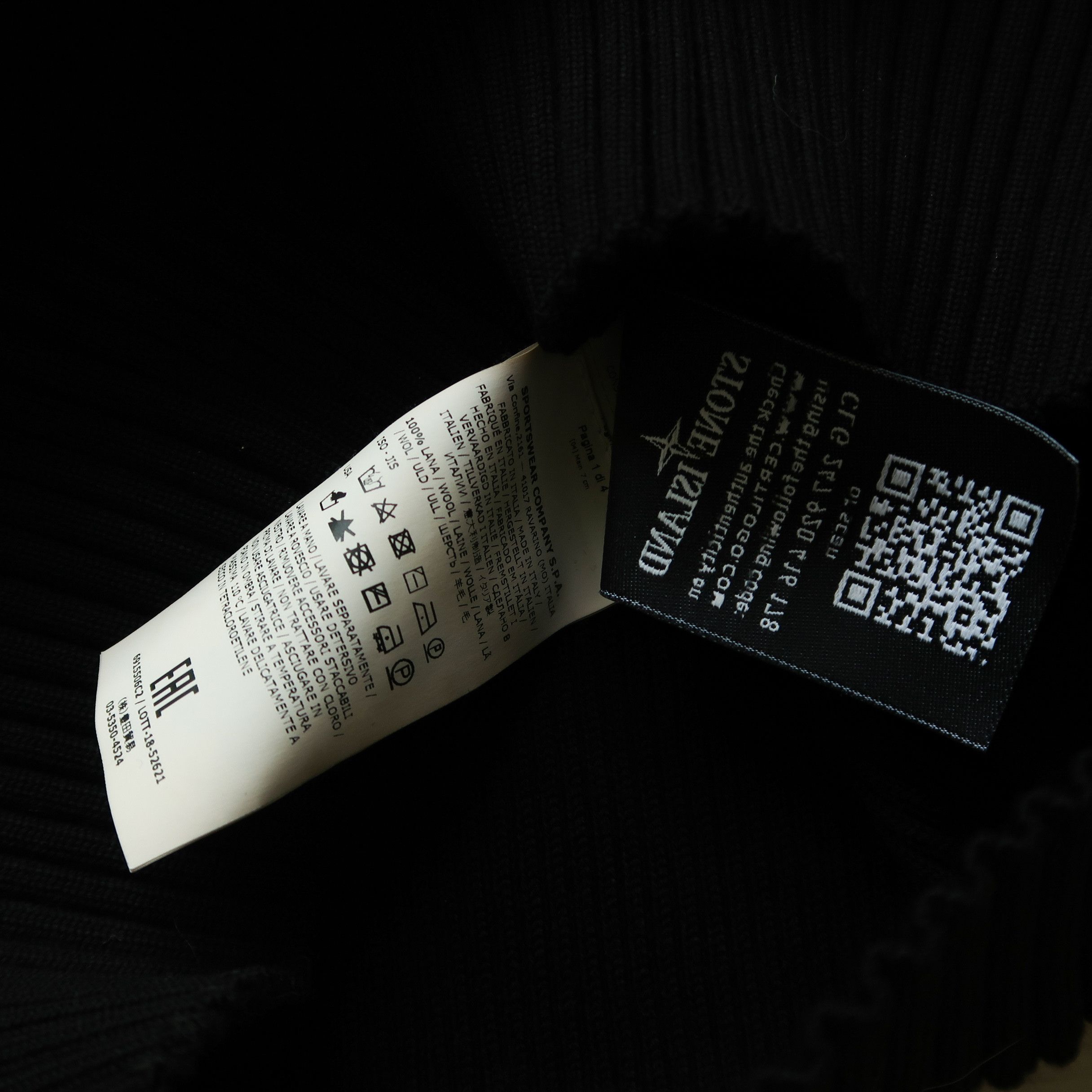 Stone Island Vintage Stone Island Wool Sweater Size US M / EU 48-50 / 2 - 7 Thumbnail