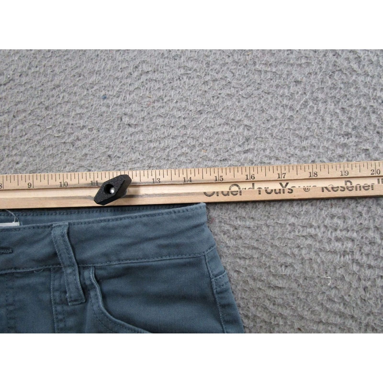 Vintage Maurices M Jeans High Rise Slim Ankle Jeans Size 8 Regular Blue Denim Straight Leg Womens Size 30" / US 8 / IT 44 - 6 Thumbnail