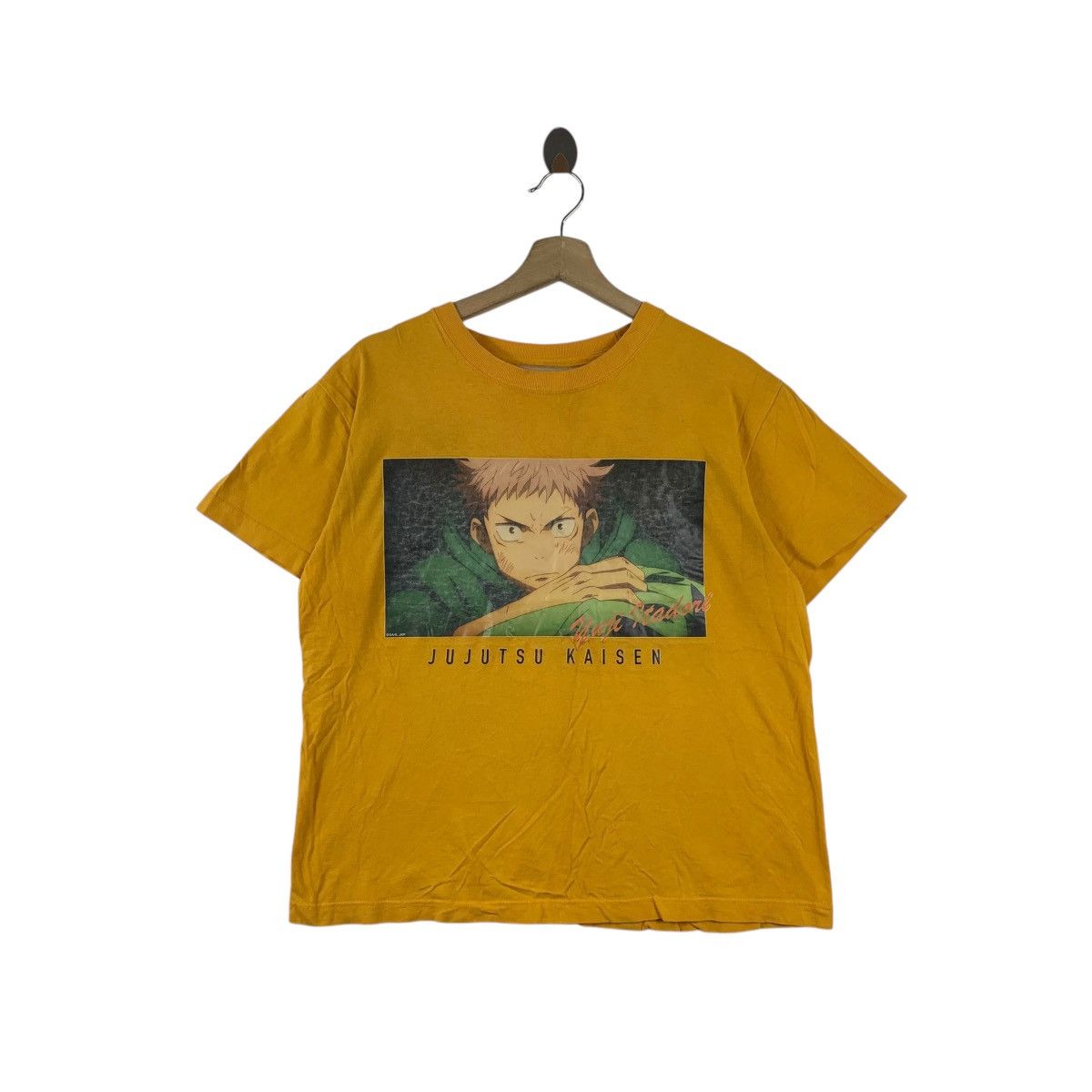 Vintage JUJUTSU KAISEN ANIME Yuji Itadori Gege Akutami Tee Shirt Size US M / EU 48-50 / 2 - 1 Thumbnail