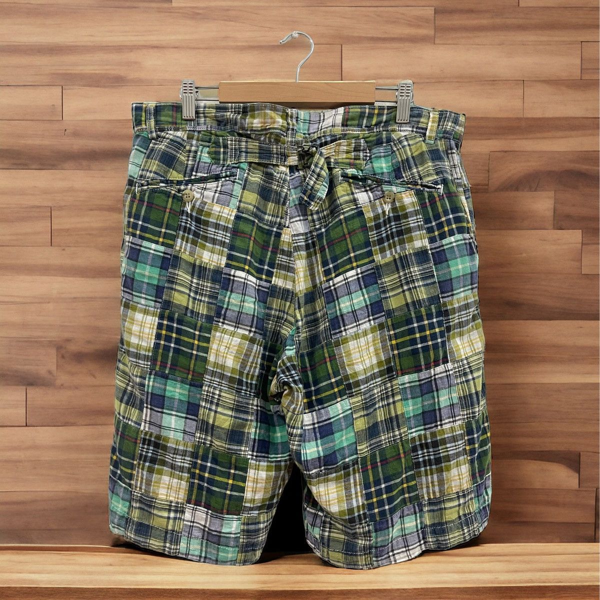 Kapital × MasterPiece Masterpiece Patchwork Short Pant Size US 38 / EU 54 - 2 Thumbnail