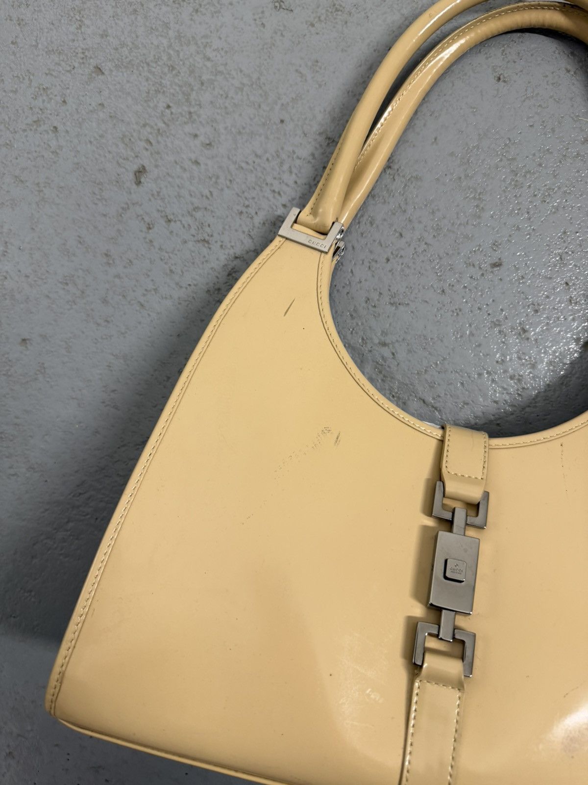 Gucci Gucci Jackie Leather Handbag Size ONE SIZE - 4 Thumbnail
