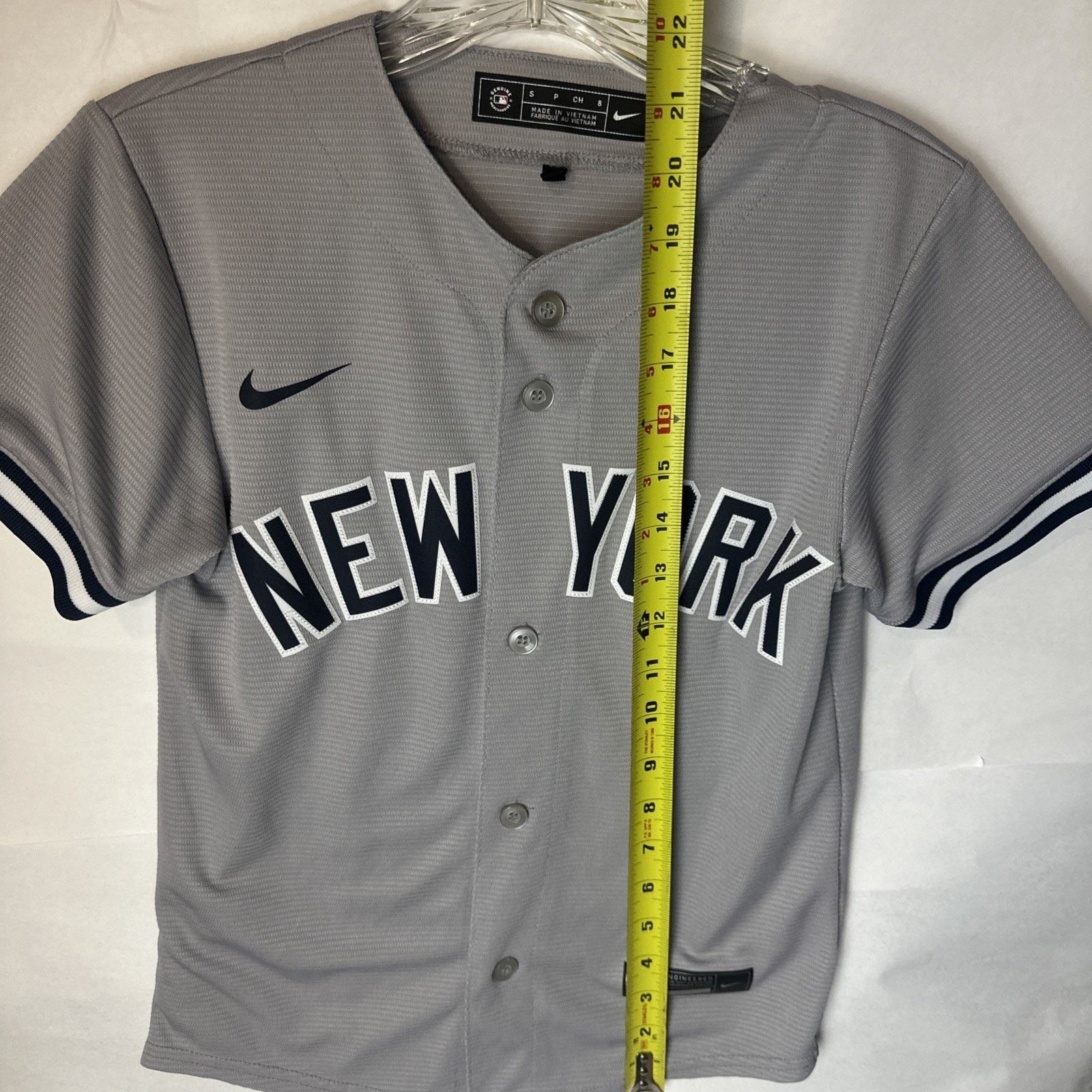 Nike Aaron Judge New York Yankees Men's Nike Jersey Gray Size S Size US S / EU 44-46 / 1 - 6 Thumbnail