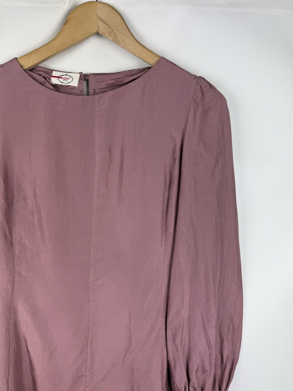Prada Prada Milano Ladies Long Sleeve Silk Tunic Dress Size 40 Size S / US 4 / IT 40 - 5 Thumbnail